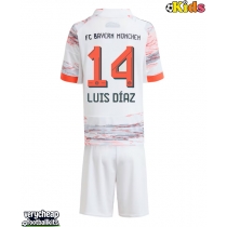 Bayern Munich Luis Diaz #14 Replica Away Minikit 2025-26 Short Sleeve (+ pants)